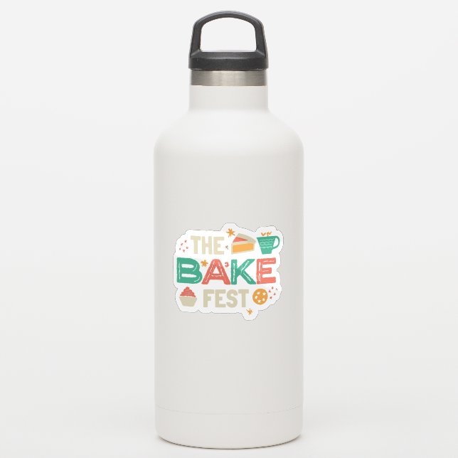 Custom-cut Sticker (Waterbottle)