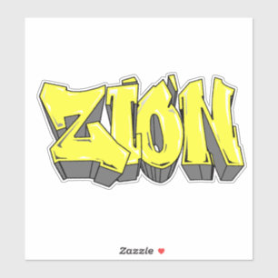 Custom-Cut "Tony" Graffiti Vinyl Sticker