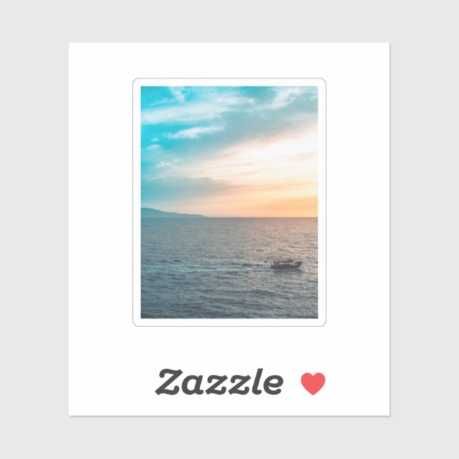 Custom-Cut Vinyl Photo Sticker – Personalised Gift (Sheet)