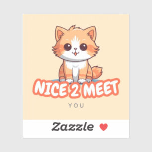 Custom-Cut Vinyl Sticker