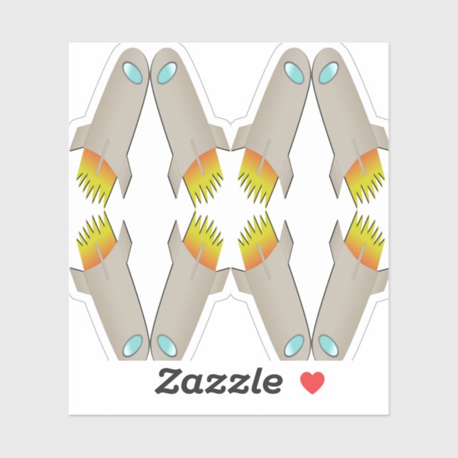 Custom-Cut Vinyl Sticker (Sheet)