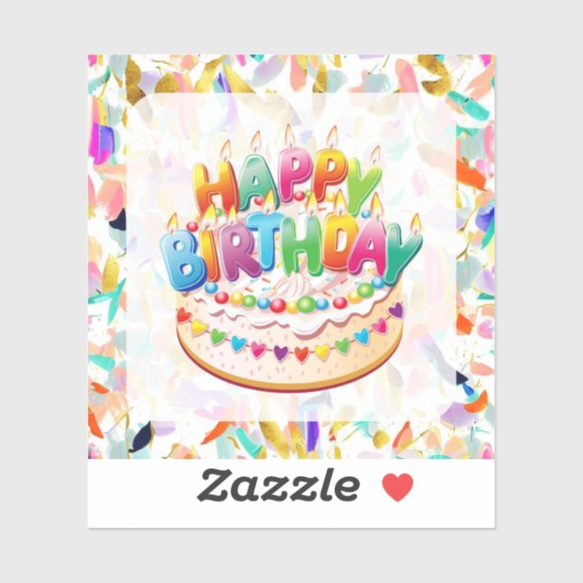 Custom-Cut Vinyl Sticker (Sheet)