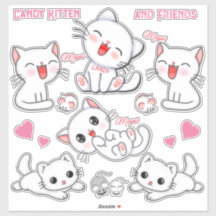 Custom-Cut Vinyl Sticker