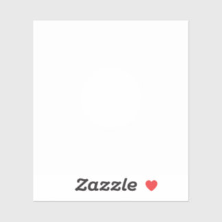 Custom-Cut Vinyl Sticker