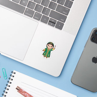 Custom-Cut Vinyl Sticker