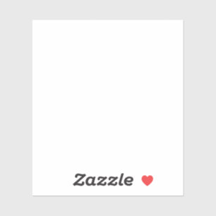 Custom-Cut Vinyl Sticker