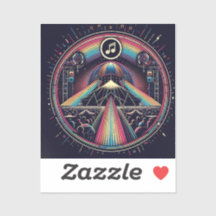 Custom-Cut Vinyl Sticker