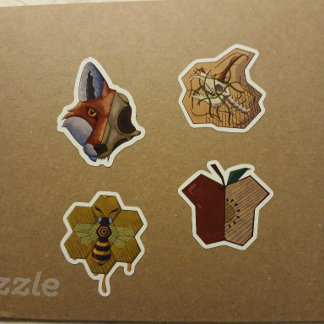 Custom-Cut Vinyl Sticker