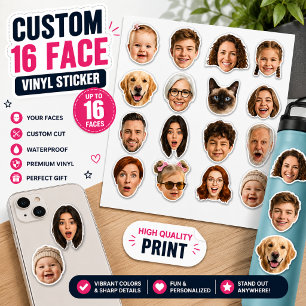 Custom-Cut Vinyl Sticker