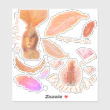 Custom-Cut Vinyl Sticker