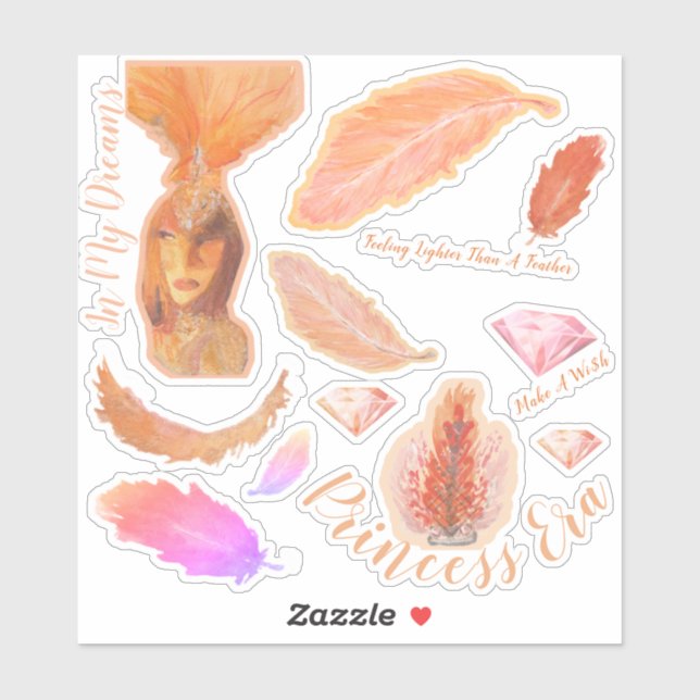 Custom-Cut Vinyl Sticker (Sheet)