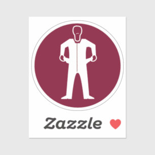 Custom-Cut Vinyl Sticker