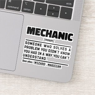 Custom-Cut Vinyl Sticker