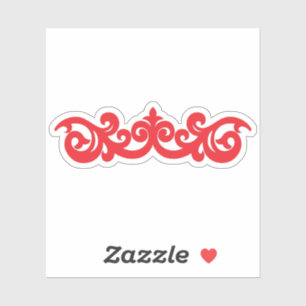 Custom-Cut Vinyl Sticker