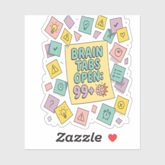 Custom-Cut Vinyl Sticker