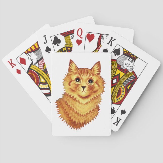 Custom-Cut Vinyl Sticker Playing Cards (Back)