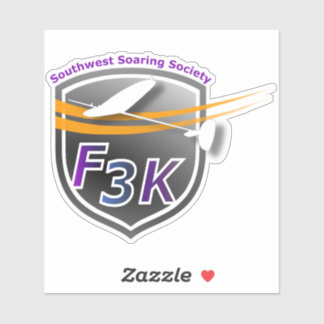 Custom-Cut Vinyl Stickers with SWSS F3K Emblem