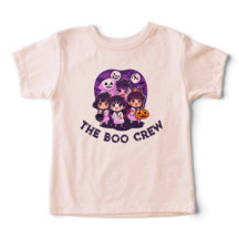Custom cute adorable "BOO crew" Halloween