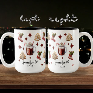 Custom Cute Christmas Mug for Family & Coworkers