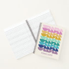 Custom Cute Colourful Geometric Monogram Name Fun