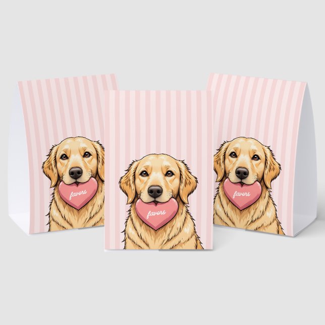 Custom Cute Dog with Pink Heart (Insitu(Multi))
