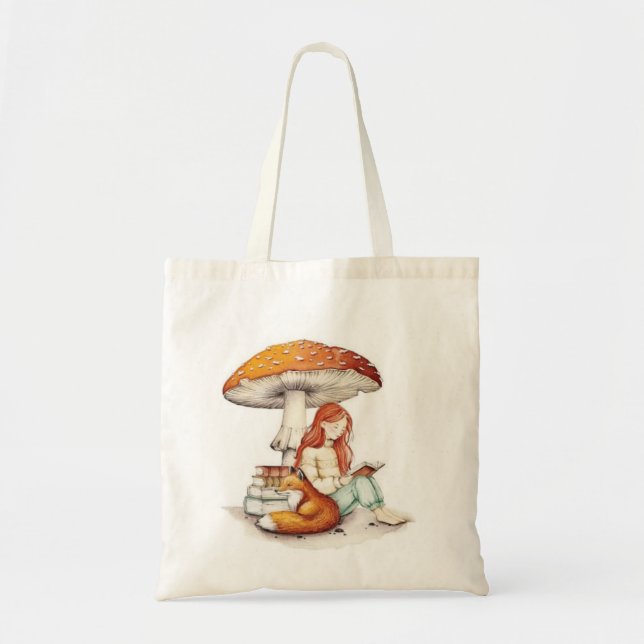 Custom Cute Feminine Tote Bag – Stylish Gift  (Front)