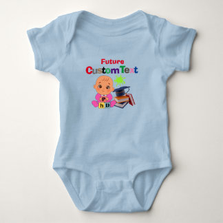 Custom Cute Funny Baby Future Profession Bodysuit