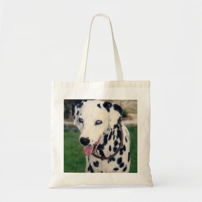 Custom Cute Pet Friend Photo Upload Dog Image Tote Bag (Front)