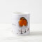 Custom cute Robin bird in snow add name