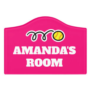 Softball Room Decor Home Furnishings Accessories Zazzle Co Uk