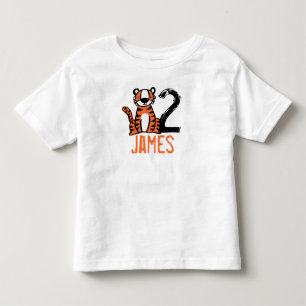 Custom Cute Tiger Toddler T-Shirt