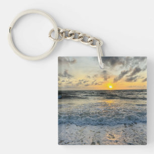 Custom Cute Two Photo Double Sided Personalised Key Ring