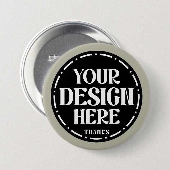 Custom Dad Appreciation gift Design 7.5 Cm Round Badge (Front & Back)
