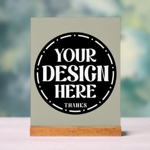 Custom Dad Appreciation gift Design Acrylic Sign