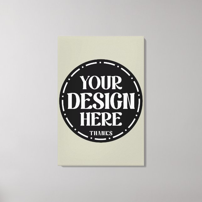 Custom Dad Appreciation gift Design Canvas Print (Front)