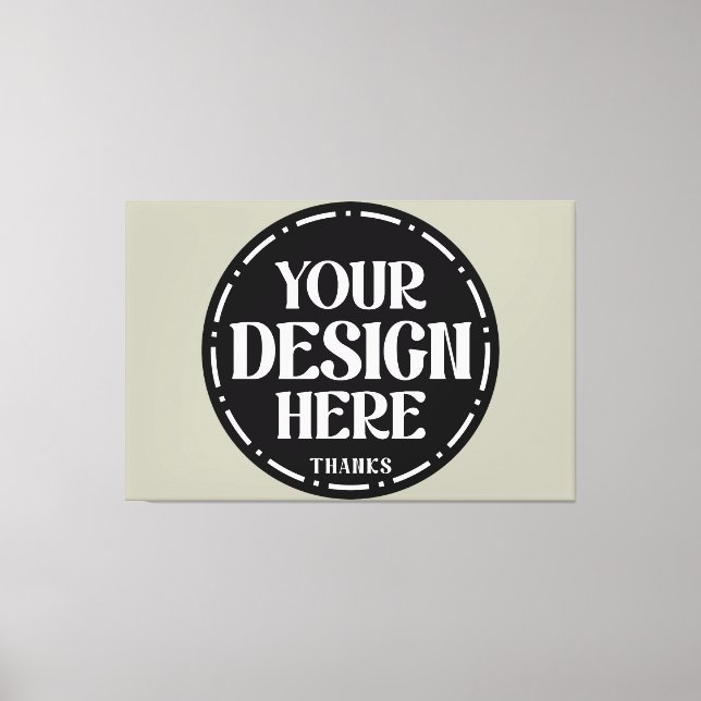 Custom Dad Appreciation gift Design Canvas Print (Front)