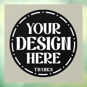 Custom Dad Appreciation gift Design Window Cling