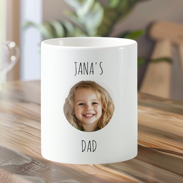 Custom DAD | Personalised Face Photo | Unique Coffee Mug (Creator Uploaded)