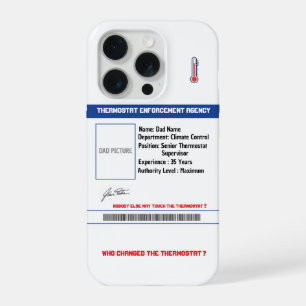 Custom Dad Thermostat Agency Phone Case