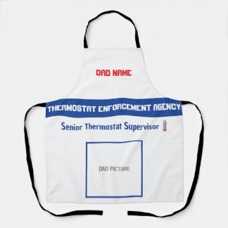 Custom Dad Thermostat BBQ Apron