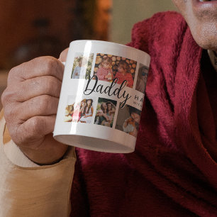 Custom Daddy 12 Photo Collage Coffee Coffee Mug