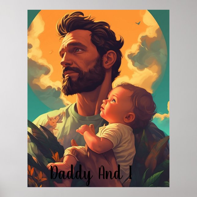 Custom Daddy and I Poster  (Front)