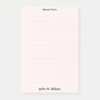Custom Daily Planner Post-it Notes