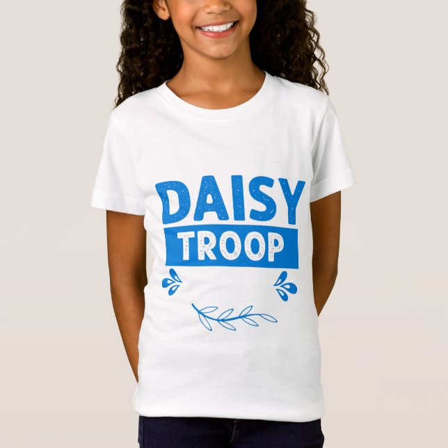 Custom Daisy Troop T-Shirt (Front)