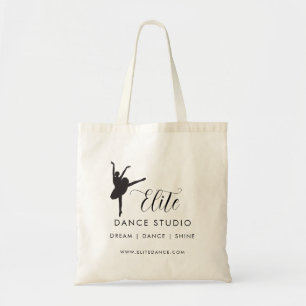 Custom Dance Studio Logo Personalised Team Gift Tote Bag