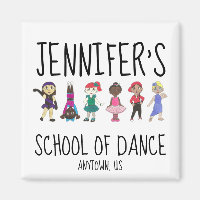 Custom Dance Studio School Teacher Recital Ballet