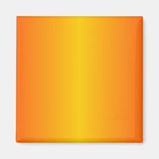 Custom Dark Orange Yellow Magnet