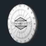 Custom Dart Board<br><div class="desc">Custom Company Logo Dart Board</div>