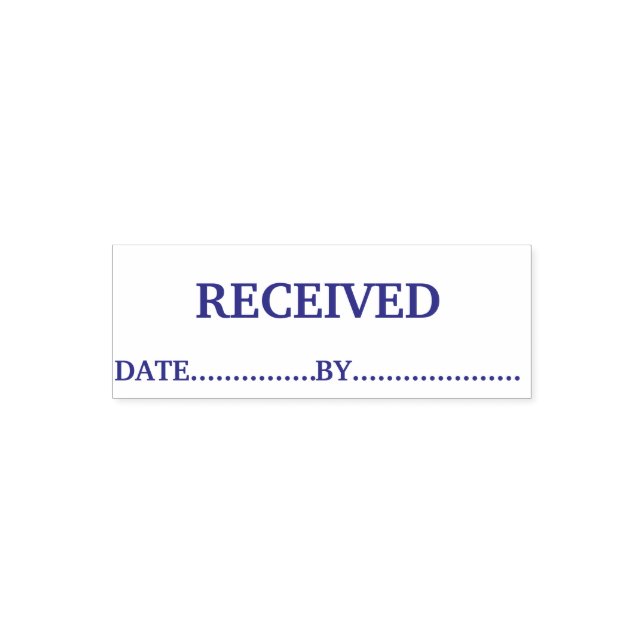  Custom Date Stamp RED (Design)
