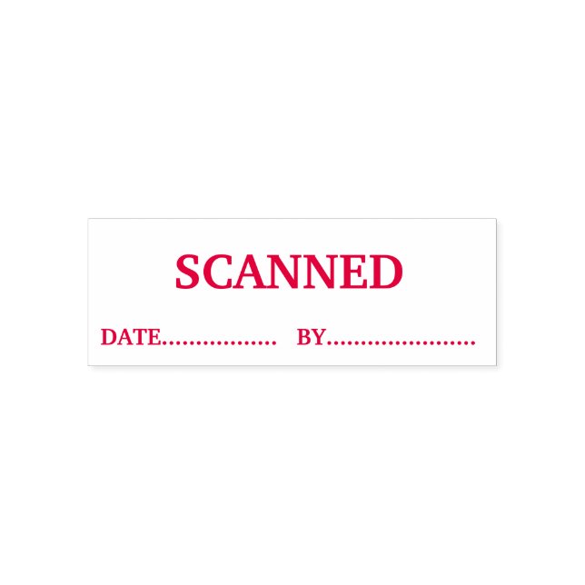  Custom Date Stamp RED (Design)